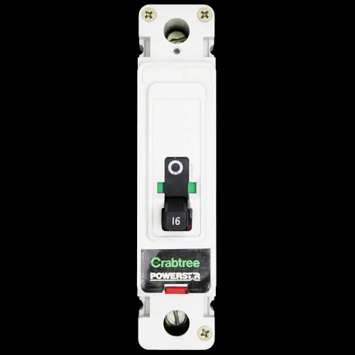 CRABTREE 16 AMP 65kA MCCB PW160 710/1P16