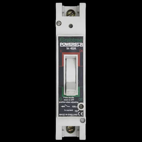 CRABTREE 40 AMP 50kA MCCB POWERSTAR