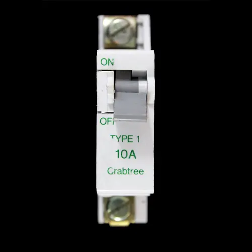 CRABTREE 10 AMP TYPE 1 M6 MCB CIRCUIT BREAKER SB6000