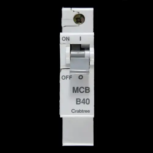 CRABTREE 40 AMP CURVE B M6 MCB CIRCUIT BREAKER STARBREAKER