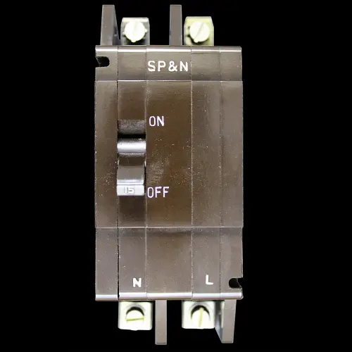 CRABTREE 15 AMP SP&N MCB CIRCUIT BREAKER 51/15 C-50 C50