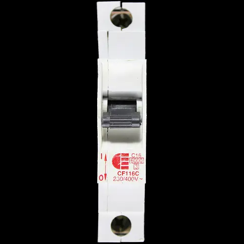 CEE 16 AMP CURVE C 6kA MCB CIRCUIT BREAKER CF116C