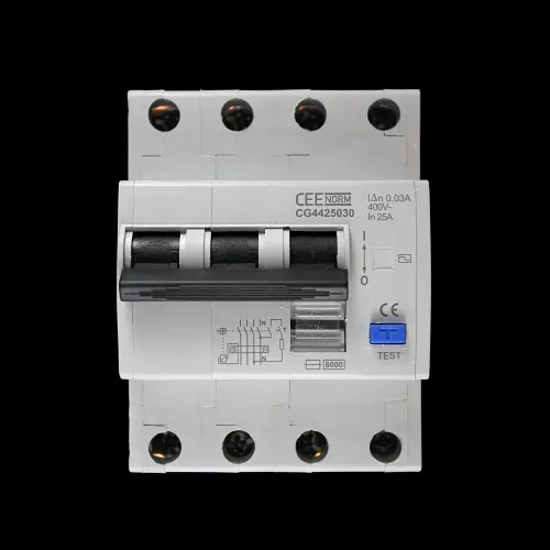 CEE NORM 25 AMP 6kA 30mA FOUR POLE RCCB RCD CG4425030