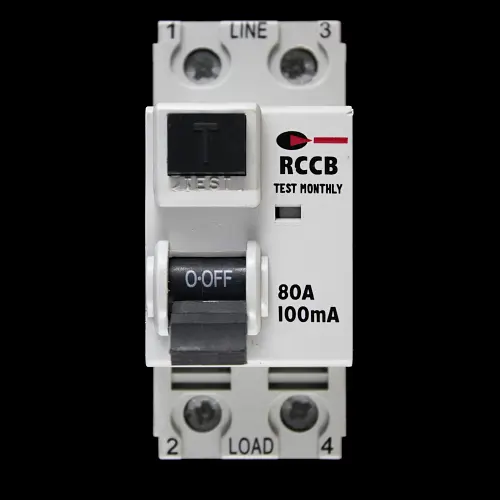 CGD 80 AMP 100mA DOUBLE POLE RCCB RCD TYPE AC CGD-80/100/2