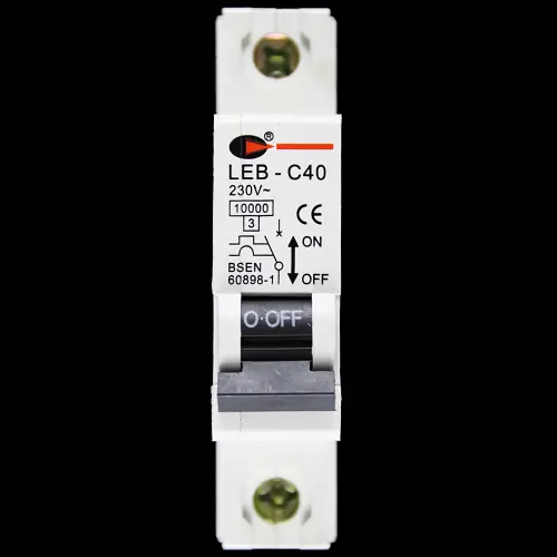 CGD 40 AMP CURVE C 10kA MCB CIRCUIT BREAKER 230V LEB-C40