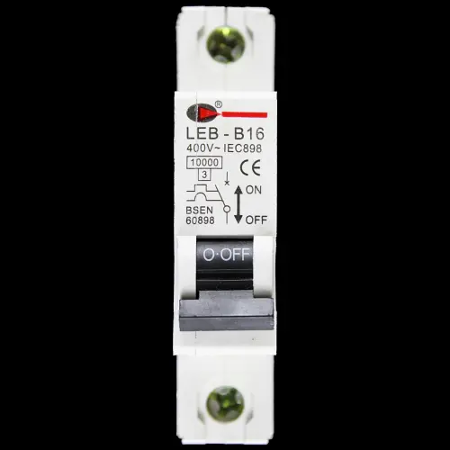 CGD 16 AMP CURVE B 10kA MCB CIRCUIT BREAKER 400V LEB-B16