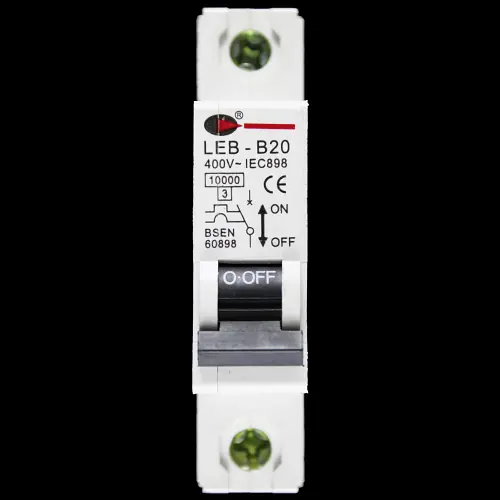 CGD 20 AMP CURVE B 10kA MCB CIRCUIT BREAKER 400V LEB-B20