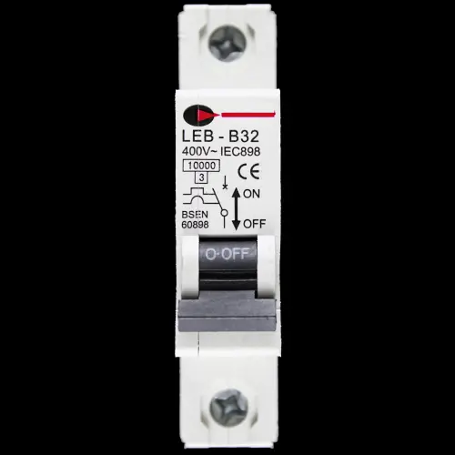 CGD 32 AMP CURVE B 10kA MCB CIRCUIT BREAKER 400V LEB-B32