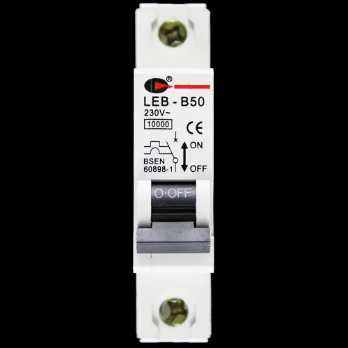 CGD 50 AMP CURVE B 10kA MCB CIRCUIT BREAKER 230V LEB-B50