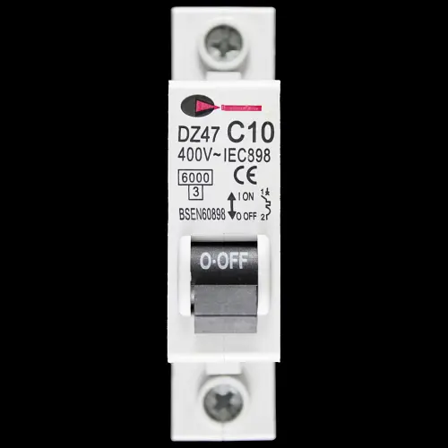 CGD 10 AMP CURVE C 6kA MCB CIRCUIT BREAKER DZ47