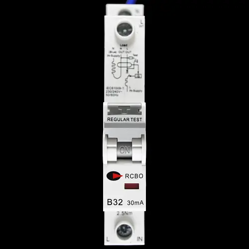 CGD 32 AMP CURVE B 6kA 30mA RCBO TYPE AC RCBO-32/30/SP