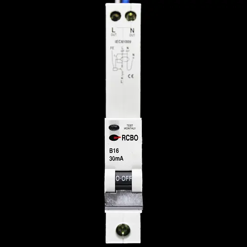 CGD 16 AMP CURVE B 6kA 30mA RCBO TYPE AC RCBO16/30