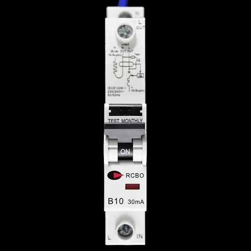 CGD 10 AMP CURVE B 6kA 30mA RCBO TYPE AC RCBO-10/30/SP