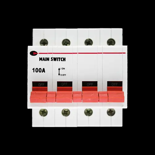 CGD 100 MAIN SWITCH FOUR POLE CGD-100MS