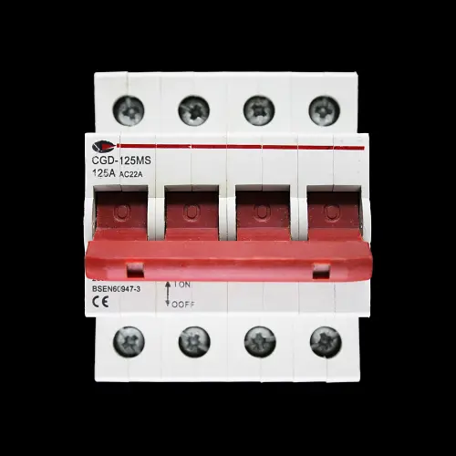 CGD 125 AMP FOUR POLE MAIN SWITCH DISCONNECTOR CGD-125MS