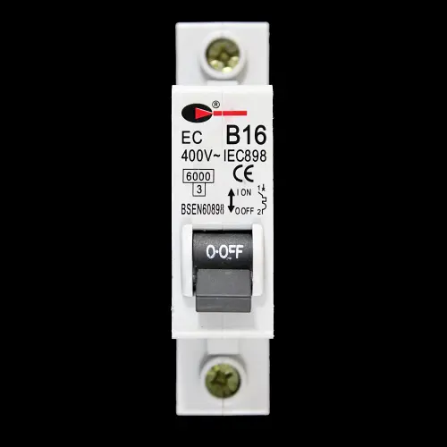 CGD 16 AMP CURVE B 6kA MCB CIRCUIT BREAKER 400V EC