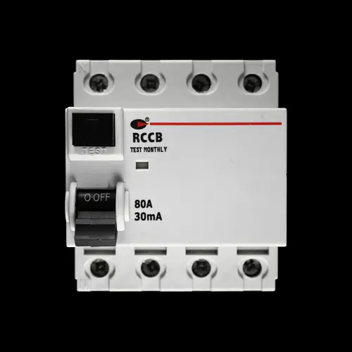 CGD 80 AMP 30mA FOUR POLE RCCB RCD TYPE AC 80/30/4