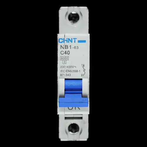 CHINT 40 AMP CURVE C 6kA MCB CIRCUIT BREAKER NB1-63