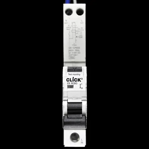CLICK C 6 RCBO 10kA 30mA TYPE AC C6/CP506