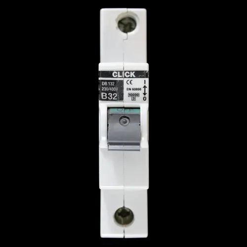 CLICK 32 AMP CURVE B 10kA MCB CIRCUIT BREAKER DB132