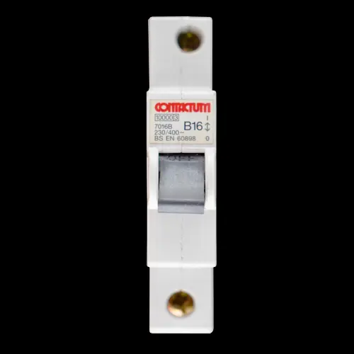 CONTACTUM 16 AMP CURVE B 10kA MCB CIRCUIT BREAKER 7016B
