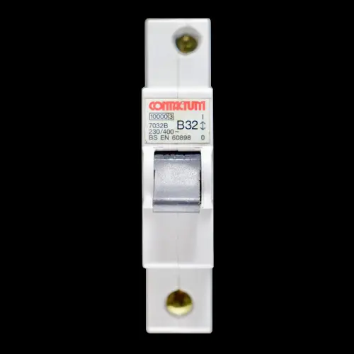 CONTACTUM 32 AMP CURVE B 10kA MCB CIRCUIT BREAKER 7032B