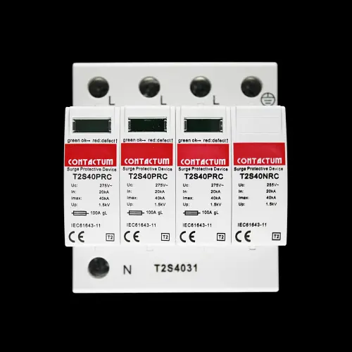 CONTACTUM TYPE 2 40kA 3+1 SURGE ARRESTOR KIT DDB-T2S4031KIT