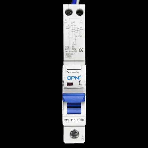 CPN 10 AMP CURVE C 10kA 30mA RCBO TYPE AC ROH110C/030