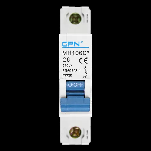 CPN 6 AMP CURVE C 10kA MCB CIRCUIT BREAKER MH106C