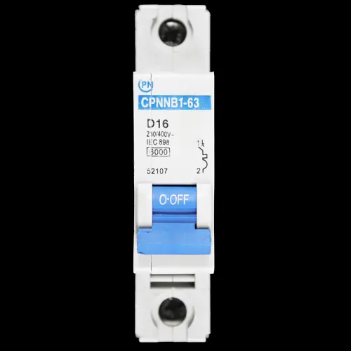 CPN 16 AMP CURVE D 6kA MCB CIRCUIT BREAKER CPNNB1-63 52107