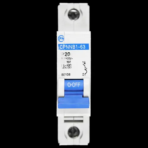 CPN 20 AMP CURVE B 6kA MCB CIRCUIT BREAKER CPNNB1-63 50108
