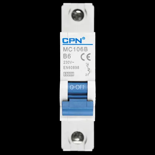 CPN 6 AMP CURVE B 6kA MCB CIRCUIT BREAKER MC106B