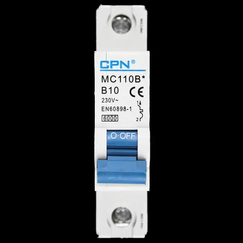 CPN 10 AMP CURVE B 6kA MCB CIRCUIT BREAKER MC110B