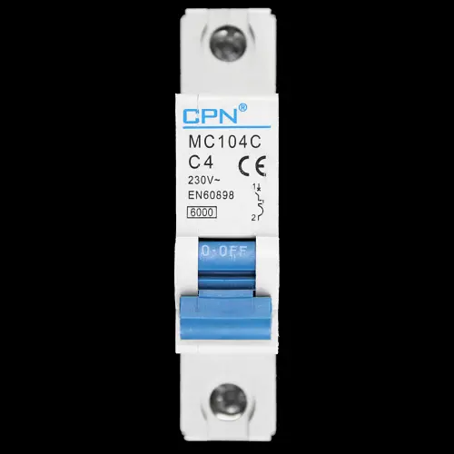 CPN 4 AMP CURVE C 6kA MCB CIRCUIT BREAKER MC104C