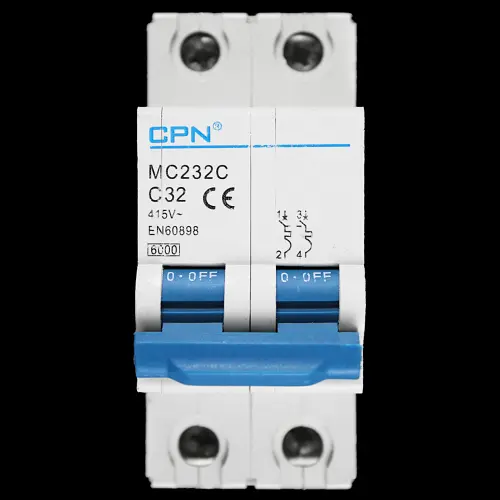 CPN 32 AMP CURVE C 6kA DOUBLE POLE MCB CIRCUIT BREAKER MC232C