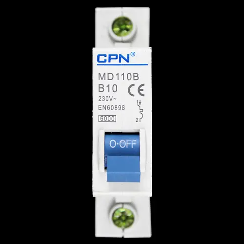 CPN 10 AMP CURVE B 6kA MCB CIRCUIT BREAKER MD110B