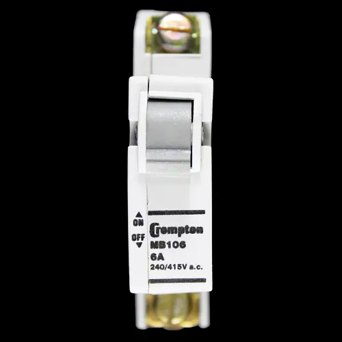 CROMPTON 6 AMP MCB CIRCUIT BREAKER MB106
