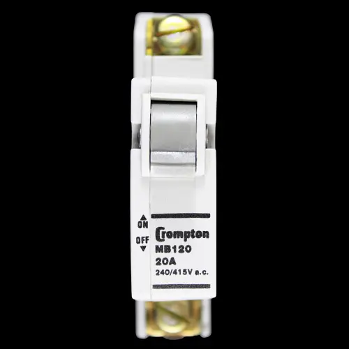 CROMPTON 20 AMP MCB CIRCUIT BREAKER MB120