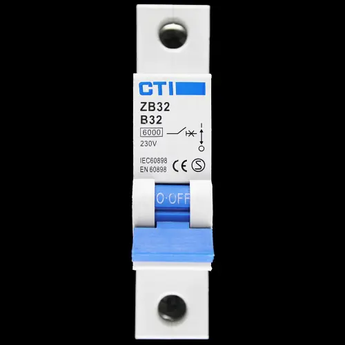CTI 32 AMP CURVE B 6kA MCB CIRCUIT BREAKER ZB32 S2