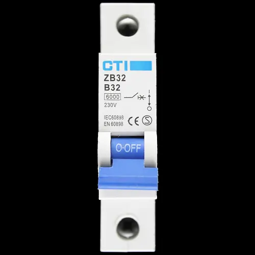 CTI 32 AMP CURVE B 6kA MCB CIRCUIT BREAKER ZB32 S4