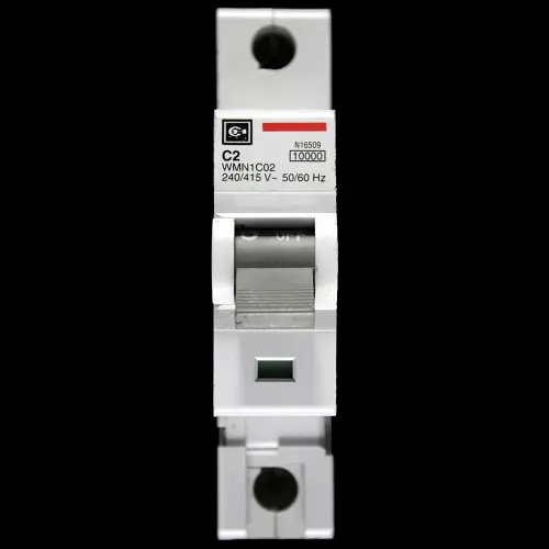 CUTLER HAMMER 2 AMP CURVE C 10kA MCB CIRCUIT BREAKER WMN1C02 N16509