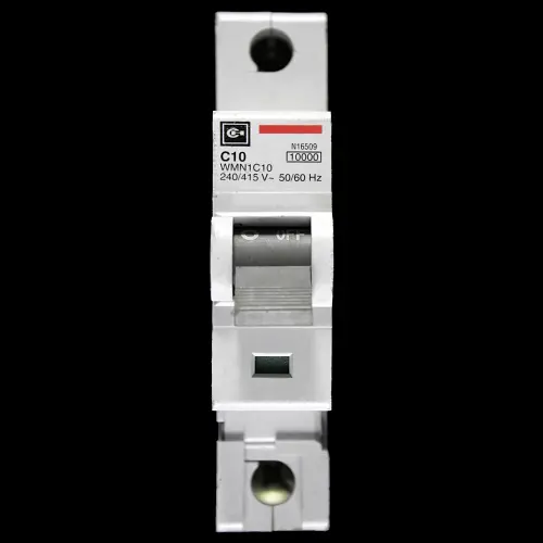 CUTLER HAMMER 10 AMP CURVE C 10kA MCB CIRCUIT BREAKER WMN1C10 N16509