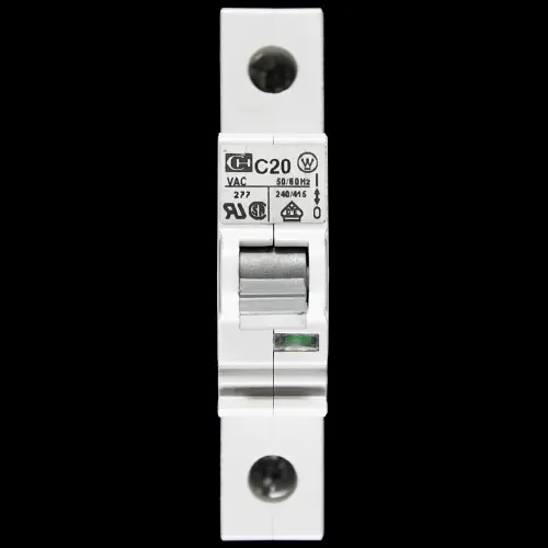 CUTLER HAMMER 20 AMP CURVE C 10kA MCB CIRCUIT BREAKER SPCL1C20