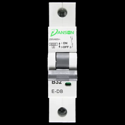 DANSON 32 AMP CURVE B 6kA MCB CIRCUIT BREAKER E-DB
