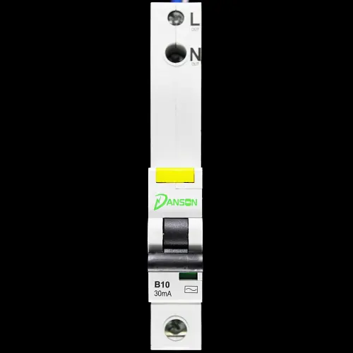 DANSON 10 AMP CURVE B 6kA 30mA RCBO TYPE AC DLY1110