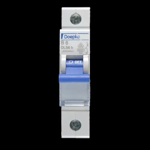 DOEPKE 6 AMP CURVE B 6kA MCB CIRCUIT BREAKER DLS6h
