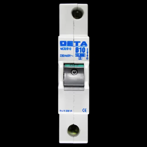 DETA 10 AMP CURVE B 10kA MCB CIRCUIT BREAKER MCB/B10