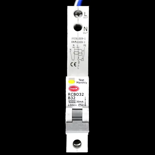 DGUK B 32 RCBO 6kA 30mA TYPE AC RCBO32
