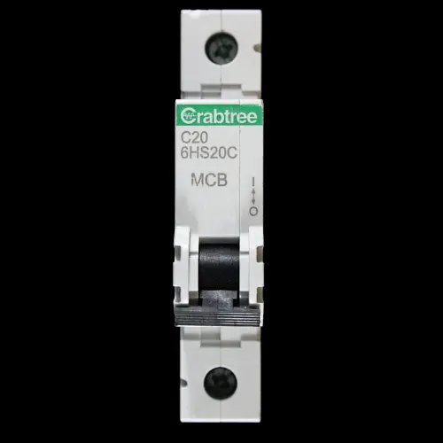 CRABTREE 20 AMP CURVE C 10kA MCB CIRCUIT BREAKER LOADSTAR 6HS20C