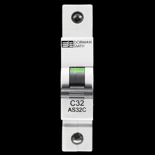 DORMAN 32 AMP CURVE C 10kA MCB CIRCUIT BREAKER AS32C BC
